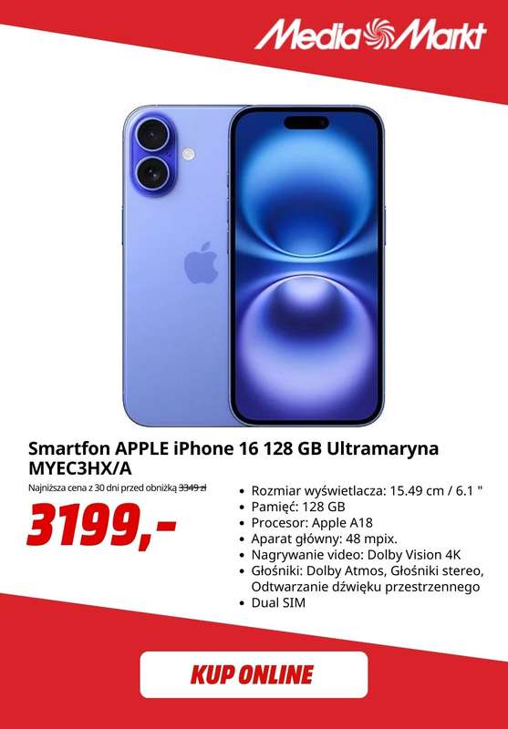 Media Markt - gazetka promocyjna Do -5% na wybrane produkty Apple od środy 21.01 do wtorku 27.01 - strona 6