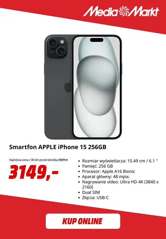 Media Markt - gazetka promocyjna Do -5% na wybrane produkty Apple od środy 21.01 do wtorku 27.01 - strona 4