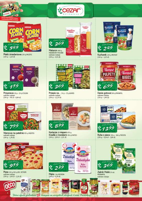 CEZAR Delikatesy - gazetka promocyjna Gazetka od czwartku 22.01 do środy 04.02 - strona 4