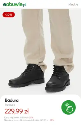 eobuwie.pl - gazetka promocyjna SALE: trzewiki i sztyblety męskie od środy 21.01 do poniedziałku 02.02 - strona 10