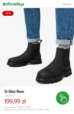 eobuwie.pl - gazetka promocyjna SALE: trzewiki i sztyblety męskie od środy 21.01 do poniedziałku 02.02 - strona 7