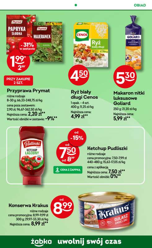 Żabka - gazetka promocyjna Gazetka Spożywcza od środy 14.01 do wtorku 27.01 - strona 14