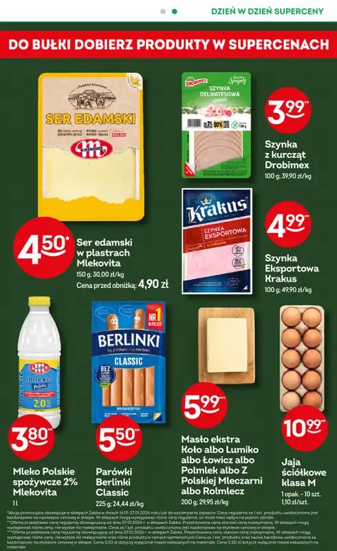 Żabka - gazetka promocyjna Gazetka od środy 14.01 do wtorku 27.01 - strona 3