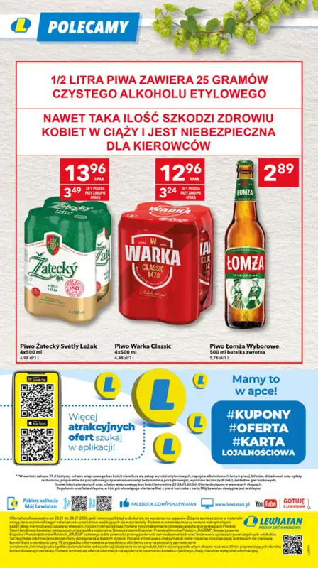 LEWIATAN - gazetka promocyjna Mamy TO w Lewiatanie – woj. lubelskie od czwartku 22.01 do środy 28.01 - strona 8