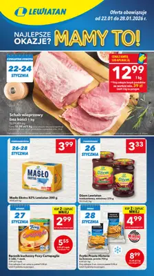 LEWIATAN - gazetka promocyjna Mamy TO w Lewiatanie – woj. lubelskie od czwartku 22.01 do środy 28.01