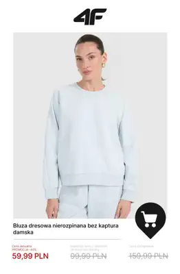 4F - gazetka promocyjna Bluzy damskie już od 59,99 zł! od środy 21.01  - strona 8