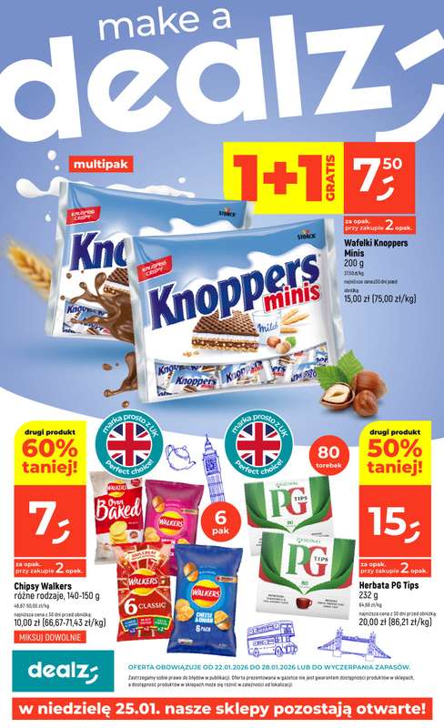 Dealz - gazetka promocyjna Make a Dealz!  do środy 28.01