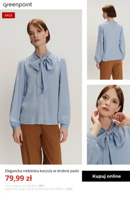 Greenpoint - gazetka promocyjna Stylowe bluzki i koszule na wyprzedaży od środy 21.01  - strona 4