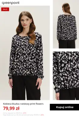 Greenpoint - gazetka promocyjna Stylowe bluzki i koszule na wyprzedaży od środy 21.01  - strona 9