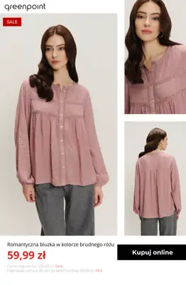 Greenpoint - gazetka promocyjna Stylowe bluzki i koszule na wyprzedaży od środy 21.01  - strona 5