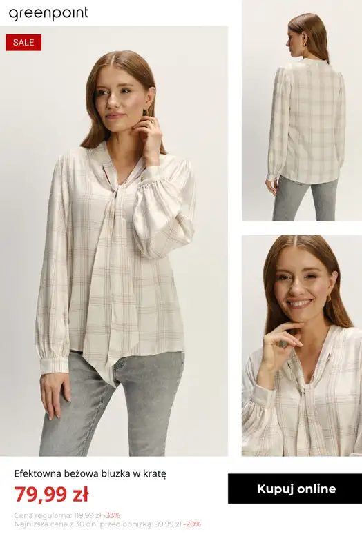Greenpoint - gazetka promocyjna Stylowe bluzki i koszule na wyprzedaży od środy 21.01  - strona 12