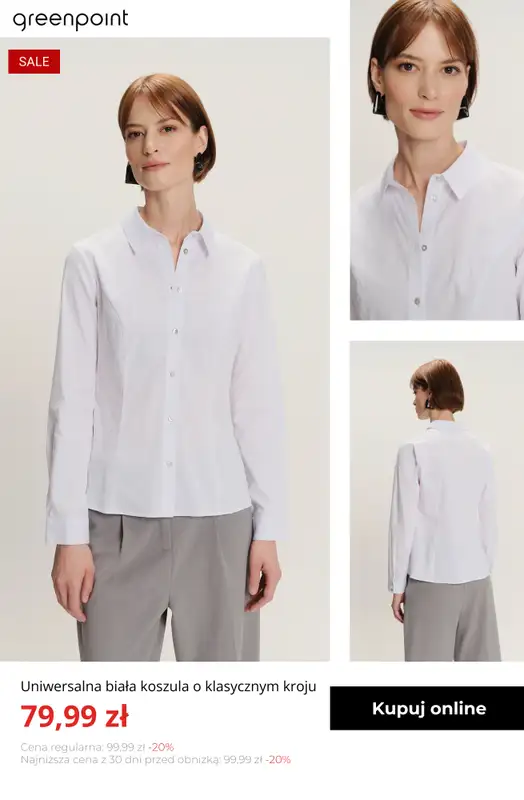 Greenpoint - gazetka promocyjna Stylowe bluzki i koszule na wyprzedaży od środy 21.01  - strona 10