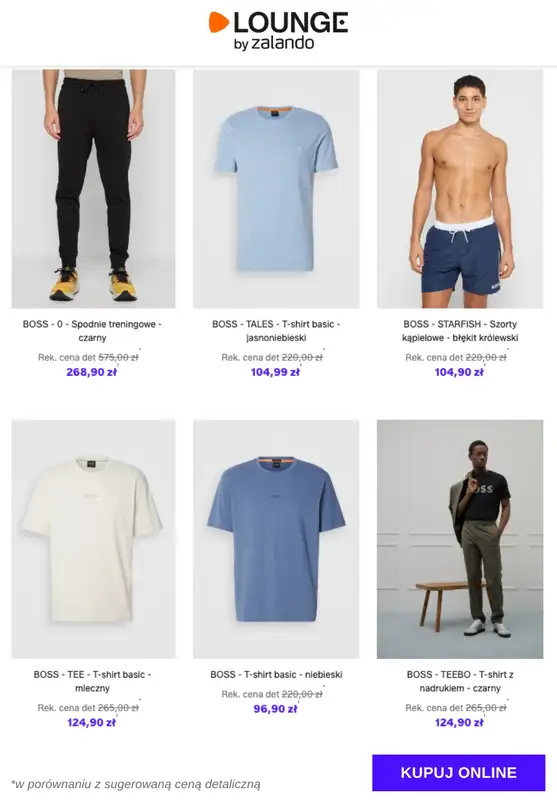 Lounge by Zalando - gazetka promocyjna Do -73%  BOSS - Mężczyźni od środy 21.01 do soboty 24.01 - strona 2