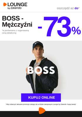 Lounge by Zalando - gazetka promocyjna Do -73%  BOSS - Mężczyźni od środy 21.01 do soboty 24.01