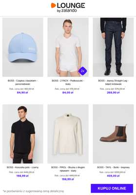 Lounge by Zalando - gazetka promocyjna Do -73%  BOSS - Mężczyźni od środy 21.01 do soboty 24.01 - strona 6