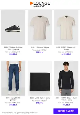 Lounge by Zalando - gazetka promocyjna Do -73%  BOSS - Mężczyźni od środy 21.01 do soboty 24.01 - strona 10