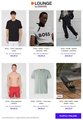 Lounge by Zalando - gazetka promocyjna Do -73%  BOSS - Mężczyźni od środy 21.01 do soboty 24.01 - strona 9