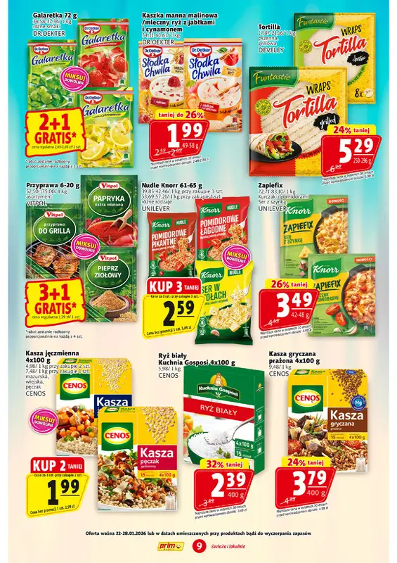 Prim Market - gazetka promocyjna Gazetka od czwartku 22.01 do środy 28.01 - strona 9