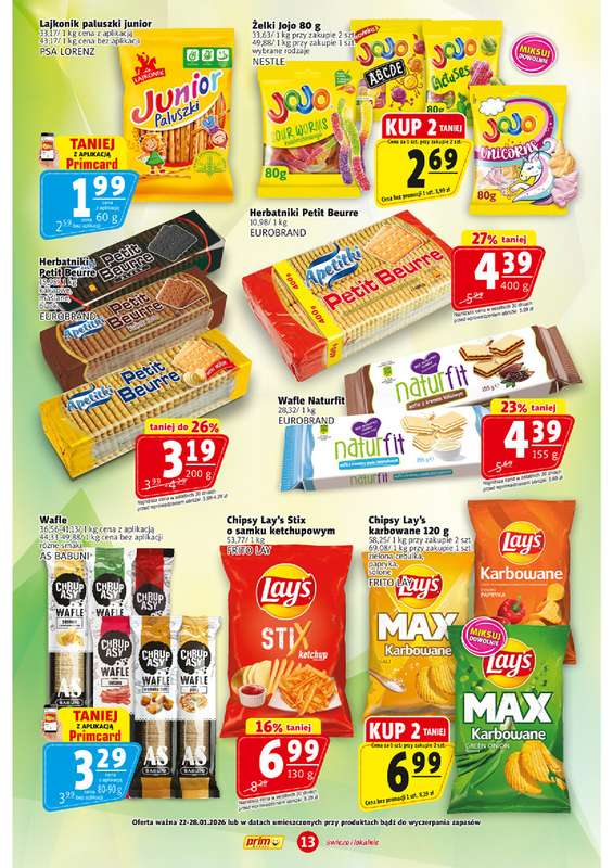 Prim Market - gazetka promocyjna Gazetka od czwartku 22.01 do środy 28.01 - strona 13