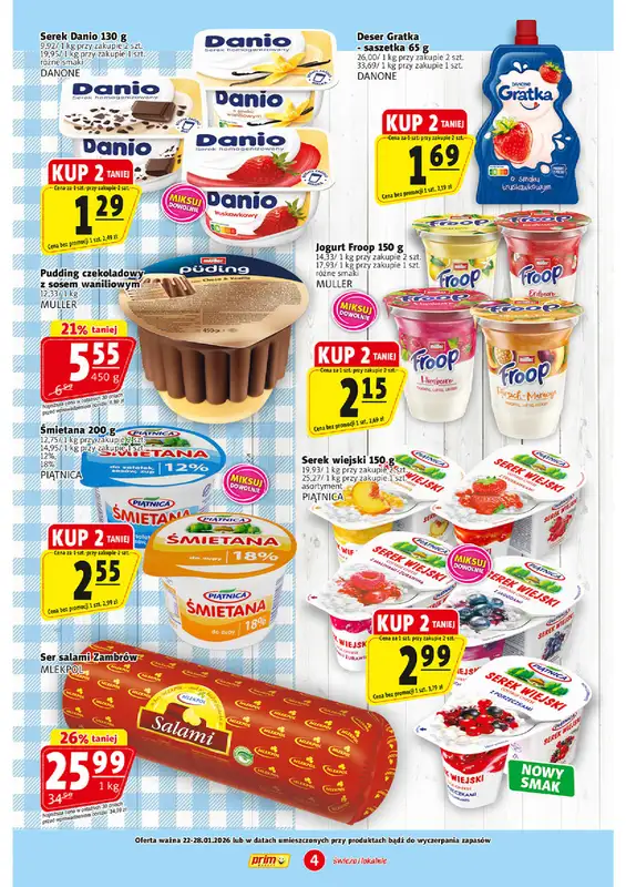 Prim Market - gazetka promocyjna Gazetka od czwartku 22.01 do środy 28.01 - strona 4