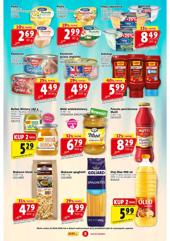 Prim Market - gazetka promocyjna Gazetka od czwartku 22.01 do środy 28.01 - strona 8