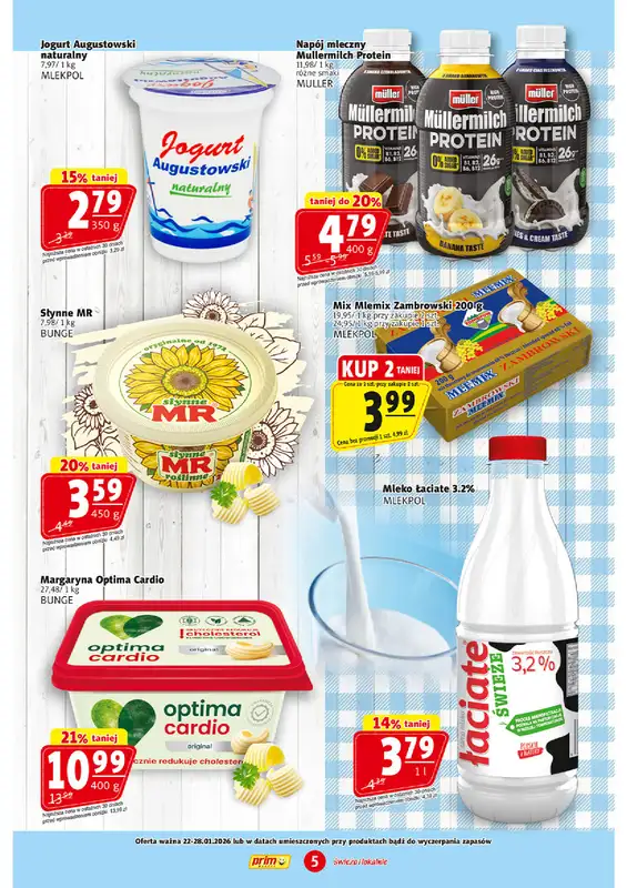 Prim Market - gazetka promocyjna Gazetka od czwartku 22.01 do środy 28.01 - strona 5