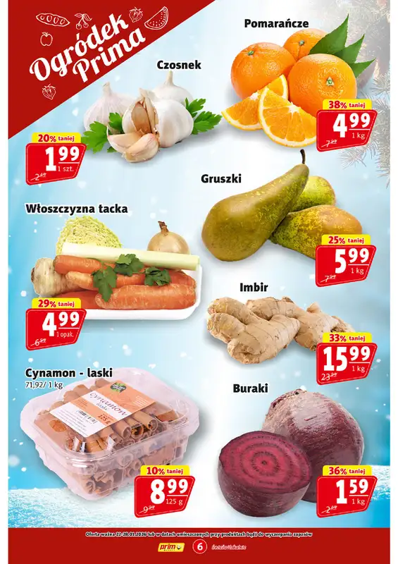 Prim Market - gazetka promocyjna Gazetka od czwartku 22.01 do środy 28.01 - strona 6