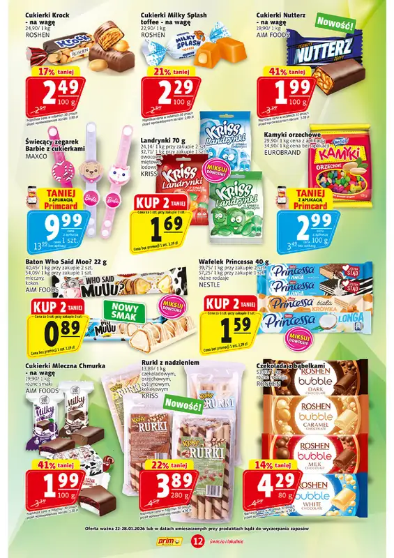 Prim Market - gazetka promocyjna Gazetka od czwartku 22.01 do środy 28.01 - strona 12