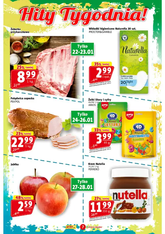 Prim Market - gazetka promocyjna Gazetka od czwartku 22.01 do środy 28.01 - strona 7