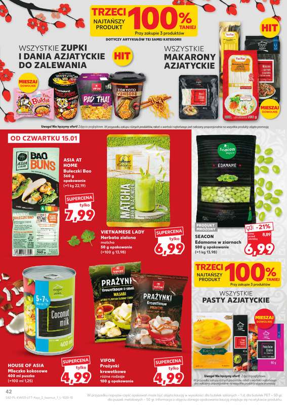 Kaufland - gazetka promocyjna Oferta Kaufland od czwartku 15.01 do środy 21.01 - strona 42