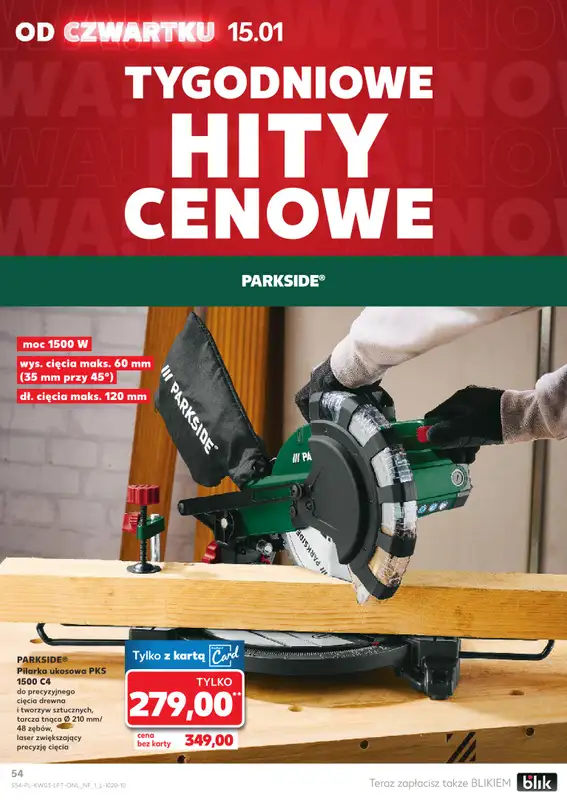 Kaufland - gazetka promocyjna Oferta Kaufland od czwartku 15.01 do środy 21.01 - strona 54