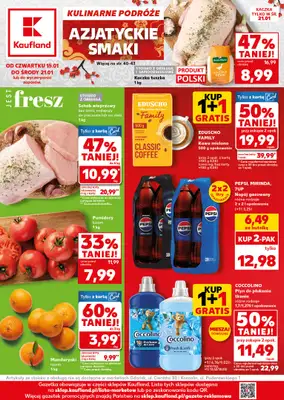 Kaufland - gazetka promocyjna Oferta Kaufland od czwartku 15.01 do środy 21.01