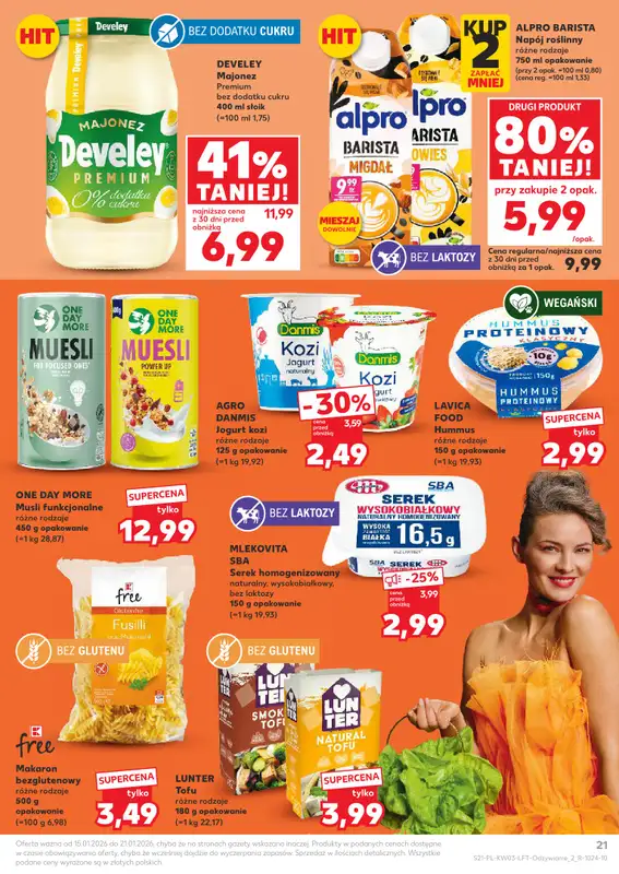 Kaufland - gazetka promocyjna Oferta Kaufland od czwartku 15.01 do środy 21.01 - strona 21