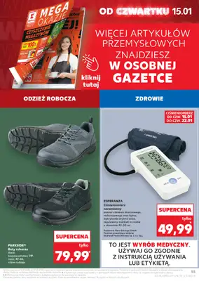 Kaufland - gazetka promocyjna Oferta Kaufland od czwartku 15.01 do środy 21.01 - strona 55