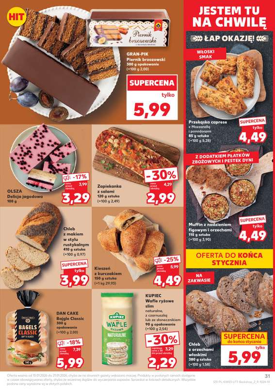 Kaufland - gazetka promocyjna Oferta Kaufland od czwartku 15.01 do środy 21.01 - strona 31