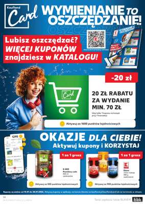 Kaufland - gazetka promocyjna Oferta Kaufland od czwartku 15.01 do środy 21.01 - strona 14