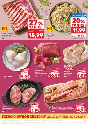 Kaufland - gazetka promocyjna Oferta Kaufland od czwartku 15.01 do środy 21.01 - strona 25