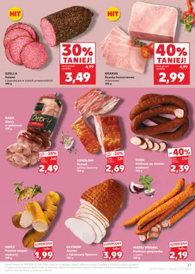 Kaufland - gazetka promocyjna Oferta Kaufland od czwartku 15.01 do środy 21.01 - strona 27