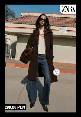 Zara - gazetka promocyjna Płaszcze damskie od środy 21.01  - strona 4
