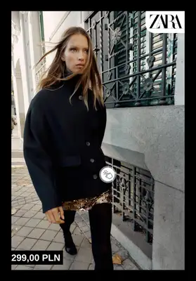 Zara - gazetka promocyjna Płaszcze damskie od środy 21.01  - strona 6