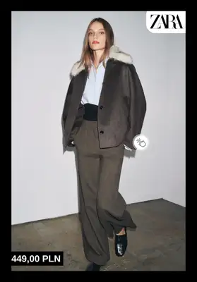 Zara - gazetka promocyjna Płaszcze damskie od środy 21.01  - strona 10