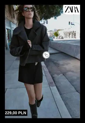Zara - gazetka promocyjna Płaszcze damskie od środy 21.01  - strona 5