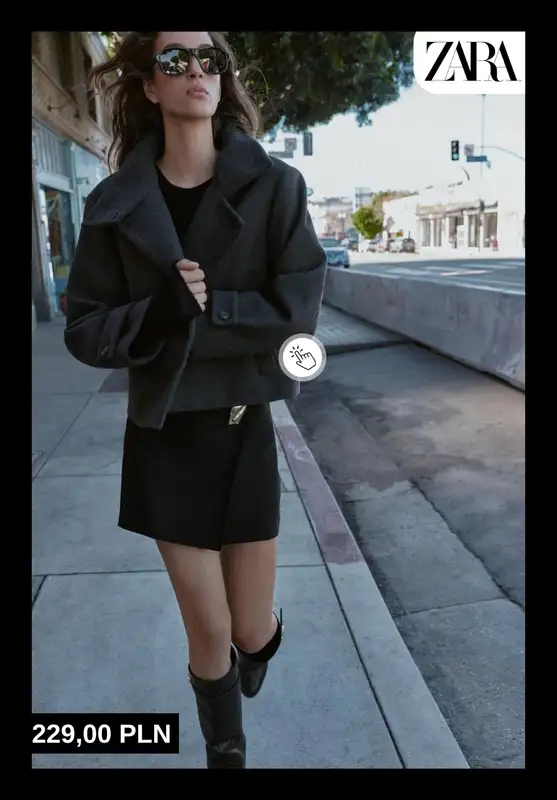 Zara - gazetka promocyjna Płaszcze damskie od środy 21.01  - strona 5
