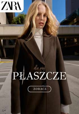 Zara - gazetka promocyjna Płaszcze damskie od środy 21.01 