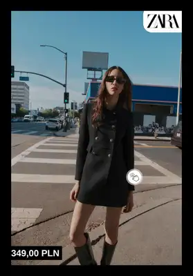 Zara - gazetka promocyjna Płaszcze damskie od środy 21.01  - strona 8