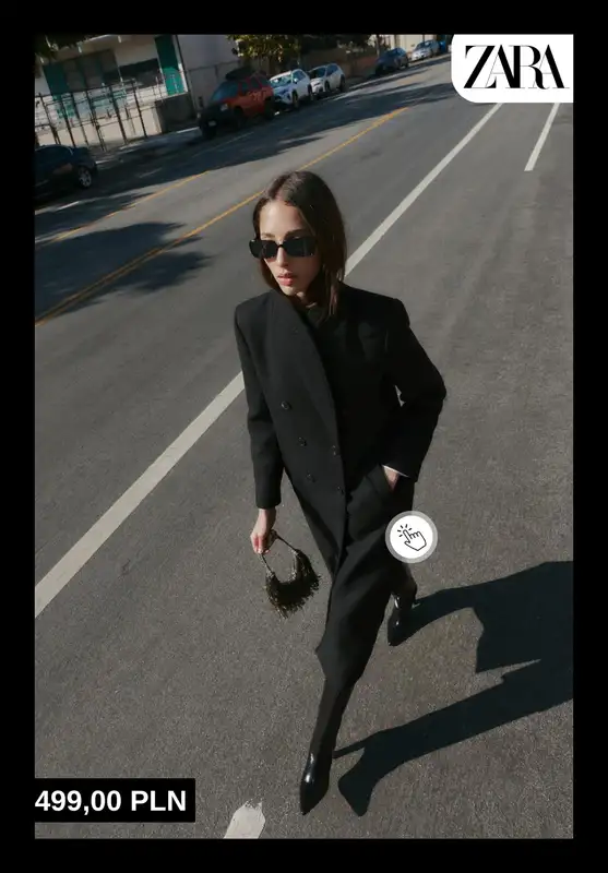 Zara - gazetka promocyjna Płaszcze damskie od środy 21.01  - strona 9