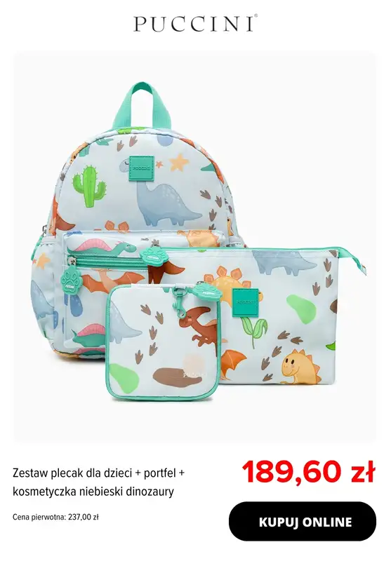 BEST SALE - gazetka promocyjna Puccini | Kolekcja dziecięca - w zestawie taniej! od środy 21.01 do czwartku 29.01 - strona 10