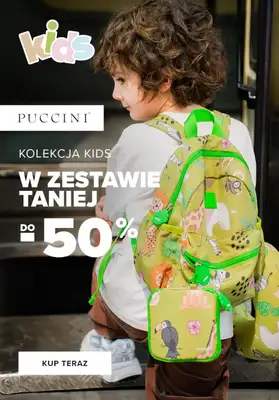 BEST SALE - gazetka promocyjna Puccini | Kolekcja dziecięca - w zestawie taniej! od środy 21.01 do czwartku 29.01