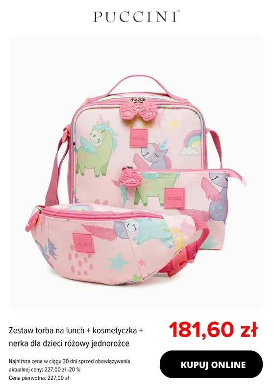 BEST SALE - gazetka promocyjna Puccini | Kolekcja dziecięca - w zestawie taniej! od środy 21.01 do czwartku 29.01 - strona 7