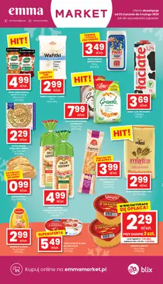 emma MARKET - gazetka promocyjna Gazetka od czwartku 22.01 do środy 04.02 - strona 12
